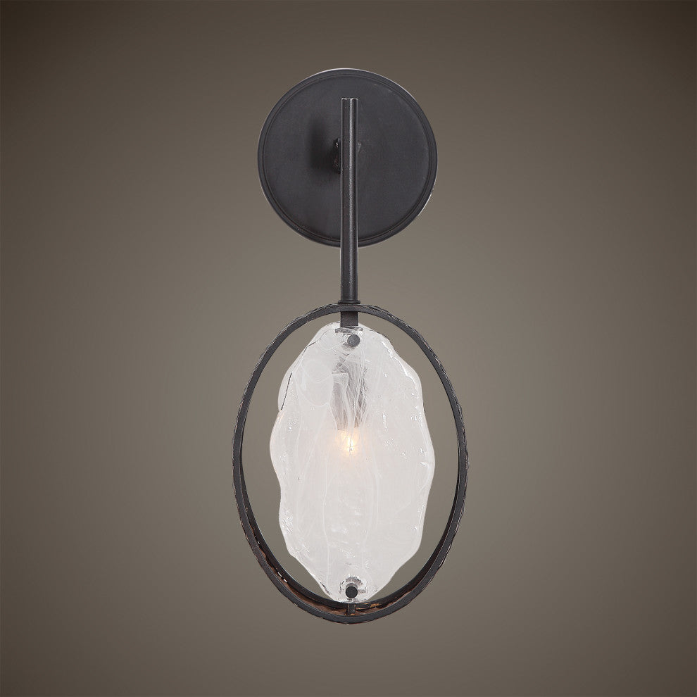 Uttermost Maxin Dark Bronze 1 Light Sconce