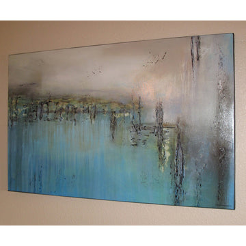 Contemporary Modern Painting Limited Edition Fine Art Giclee 60"x30"