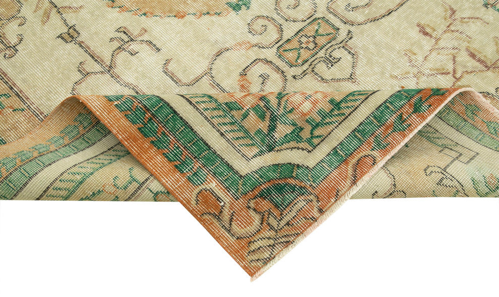 Rug N Carpet - Hand-knotted Turkish 5' 5'' x 9' 3'' Decorative Area Rug