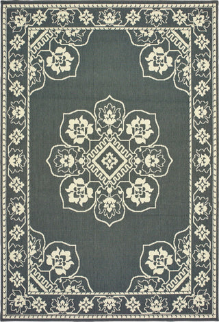 Oriental Weavers Marina Grey/ Ivory Oriental Indoor/Outdoor Rug 8'6"X13'