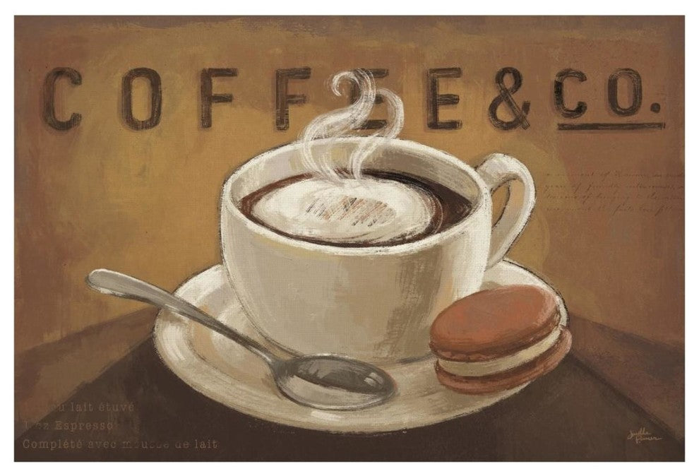 "Coffee and Co V" Digital Paper Print by Janelle Penner, 32"x22"