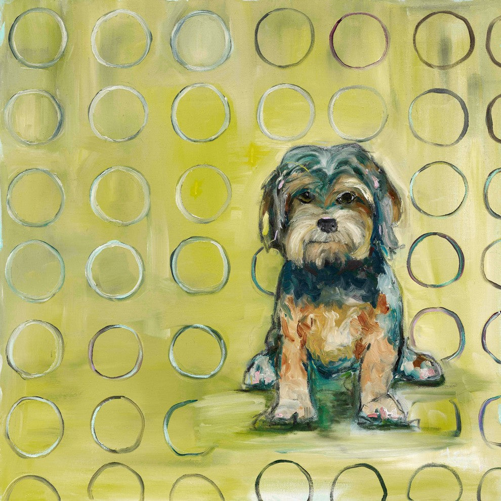 "Baxter" Painting Print on Canvas by Tori Campisi