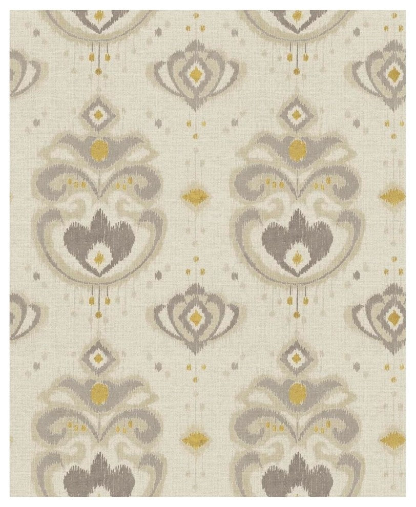 "Ikat Beauty Patterns" Digital Paper Print by Daphne Brissonnet, 18"x22"