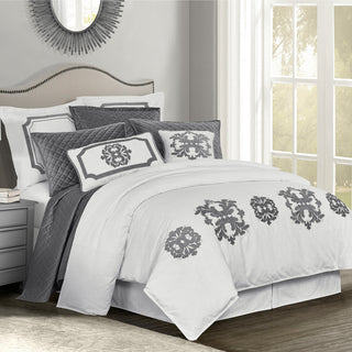 Madison Linen Duvet Cover, Super Queen