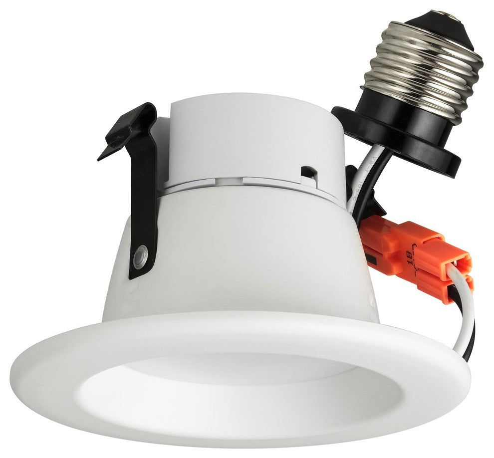 6 Pack Sunlite 10 Watt Retrofit Integrated LED Lamp Medium (E26) Base Warm White