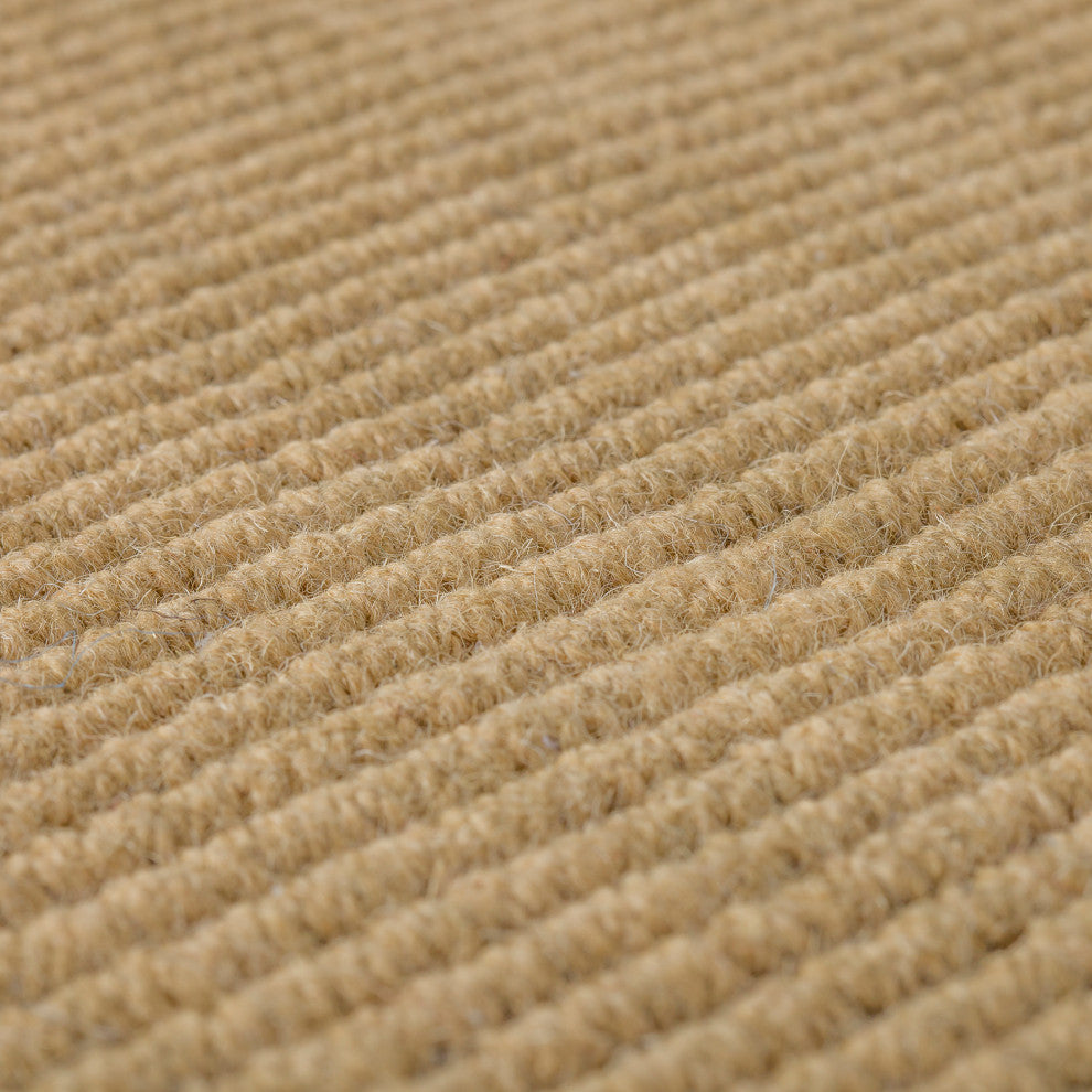 Monaco Sisal MC100 Gold 6' x 6' Round Rug