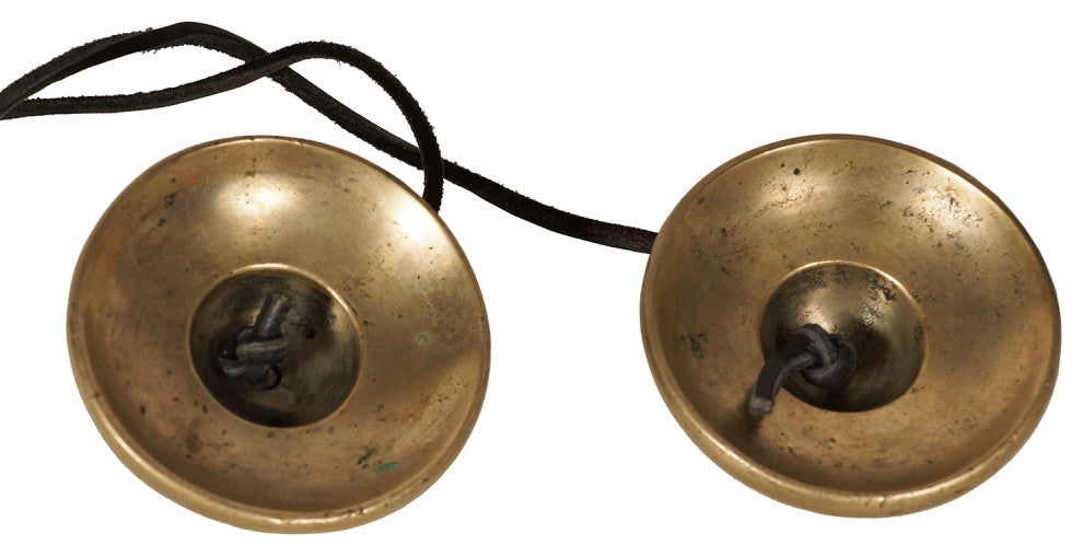 Consigned Antique Tibetan RARE Brass Temple Bell