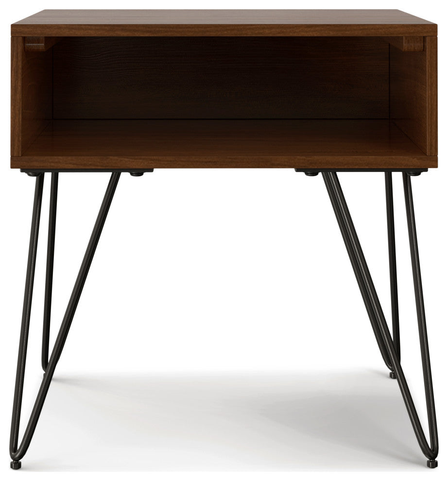 Hunter End Table, Walnut Veneer