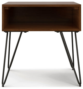 Hunter End Table, Walnut Veneer