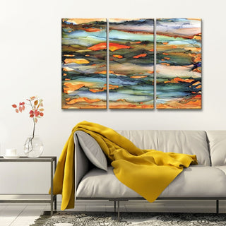 Ready2HangArt 'Methane' Canvas Wall Decor Set, 24"x36" 3-Panels