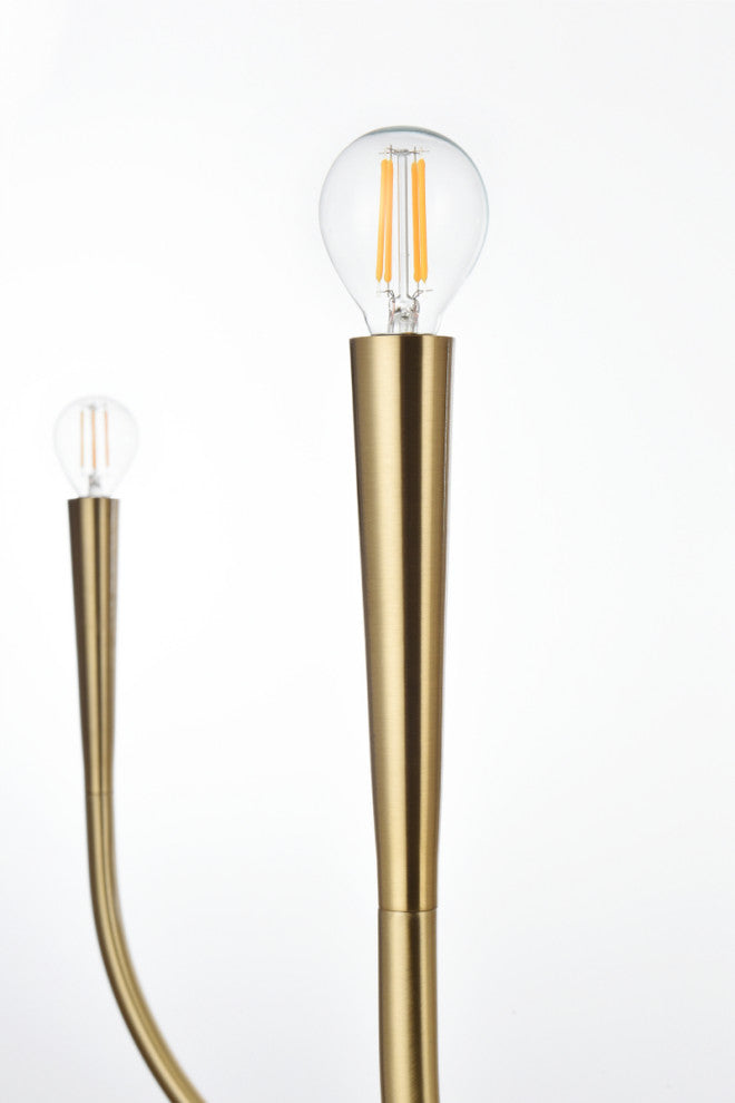 Home Living 55" Chandelier, Gold