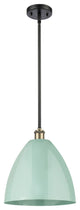 Innovations 516-1S-BAB-MBD-12-SF-LED 1 Light Pendant, Black Antique Brass