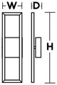 Cole Sconce, LED 19W, 1550 LM, 120V, Satin Nickel