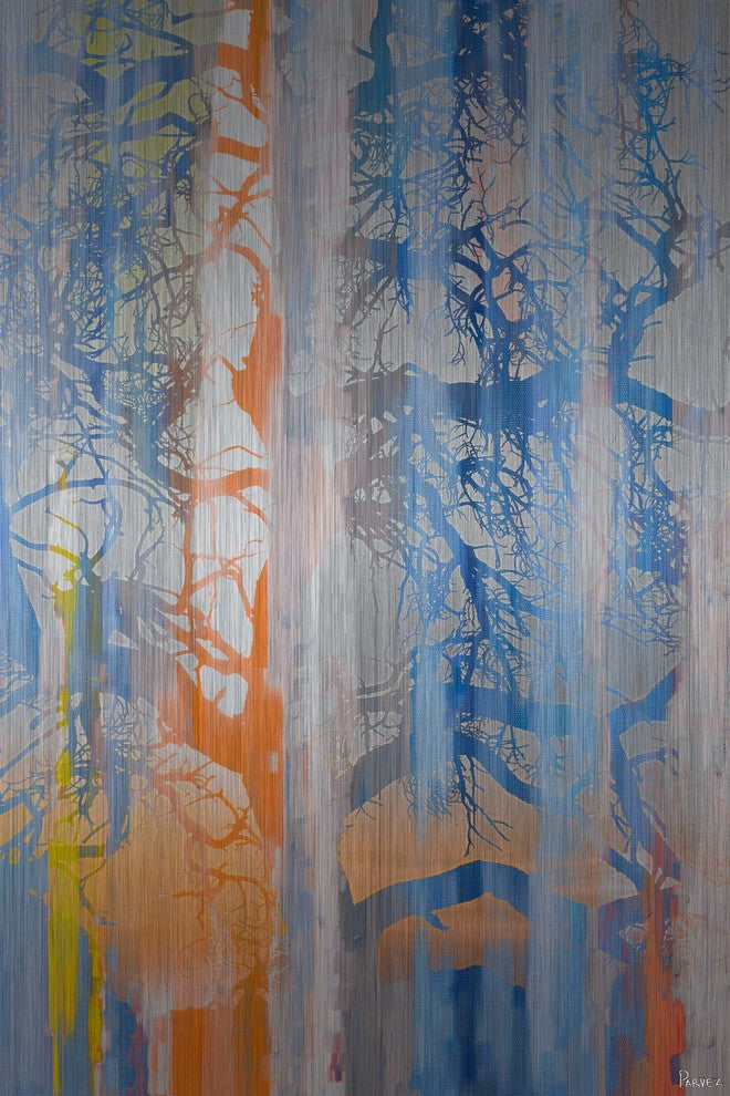 "Mira" Print on Brushed Aluminum, 24"x36"