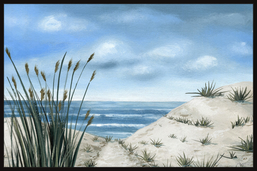 "Lost Somewhere" Floater Framed Painting Print on Canvas, 36x24