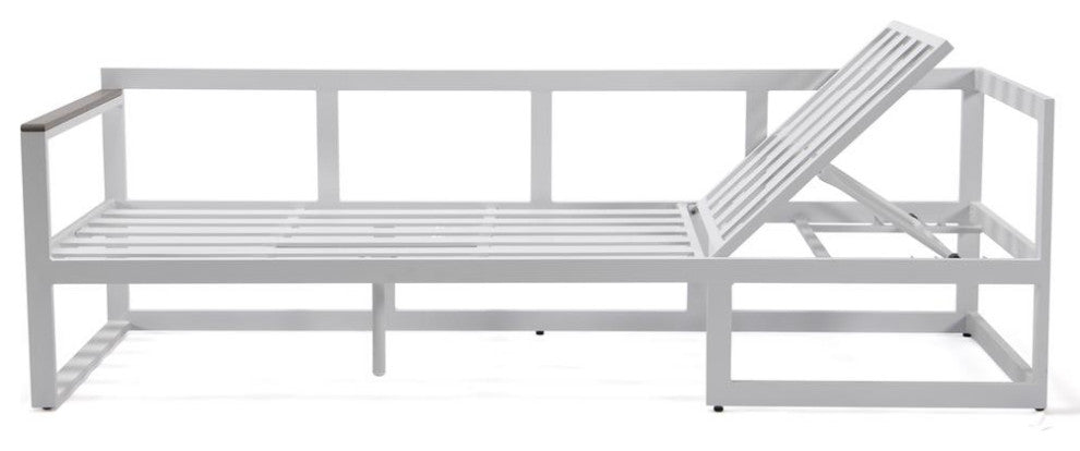 LeisureMod CSLW-80R Chelsea Sectional Adjustable Headrest&Coffee Table Cushions