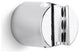 Contemporary Fixed Wall Bracket, Chrome