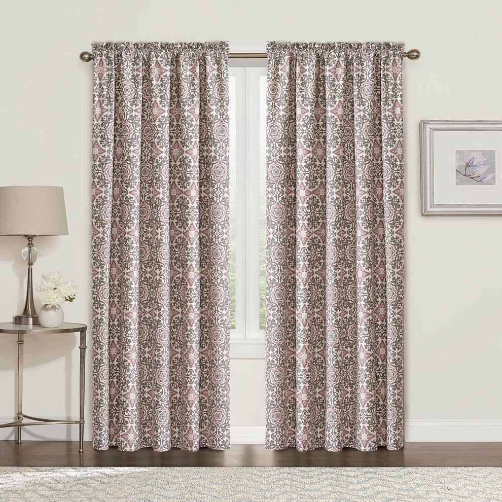 Coventry Curtain Set, LT Purple - Lavender, 60" x 84"