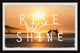 "Rise and Shine XI" Framed Painting Print