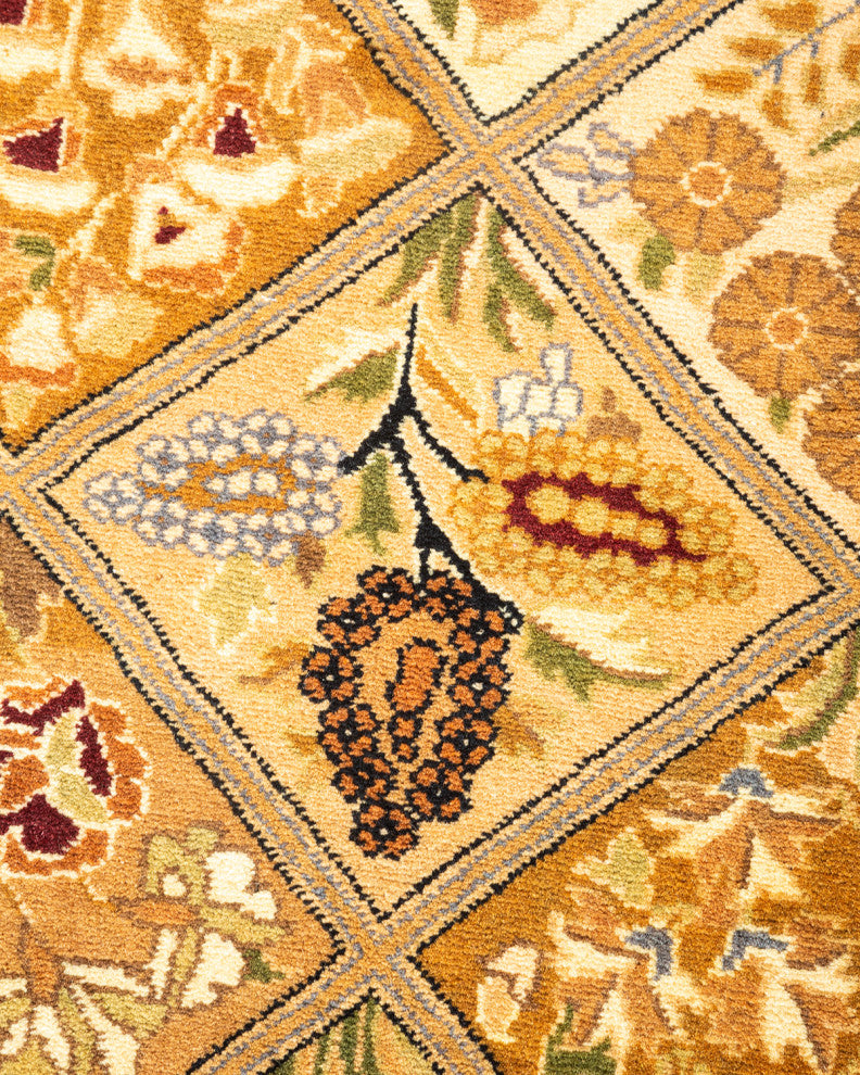 Mogul, One-of-a-Kind Hand-Knotted Area Rug Brown, 2'8"x4'2"