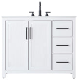 Elegant Lighting VF29542 Alina 42" - White