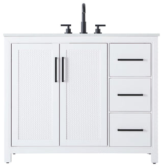 Elegant Lighting VF29542 Alina 42" - White