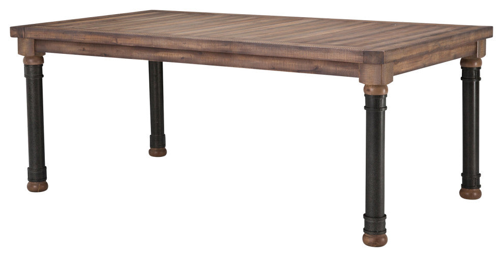 Crossings 76" Rectangular Wood Dining Table - Reclaimed Barn