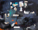 Teal Sky 2 Painting