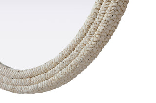 Elegant Lighting MR4B42 Marlowe 42" Diameter Circular Flat Medium - Linen White