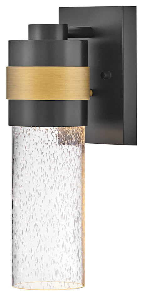 Lark Albie Small Wall Mount Lantern, Black