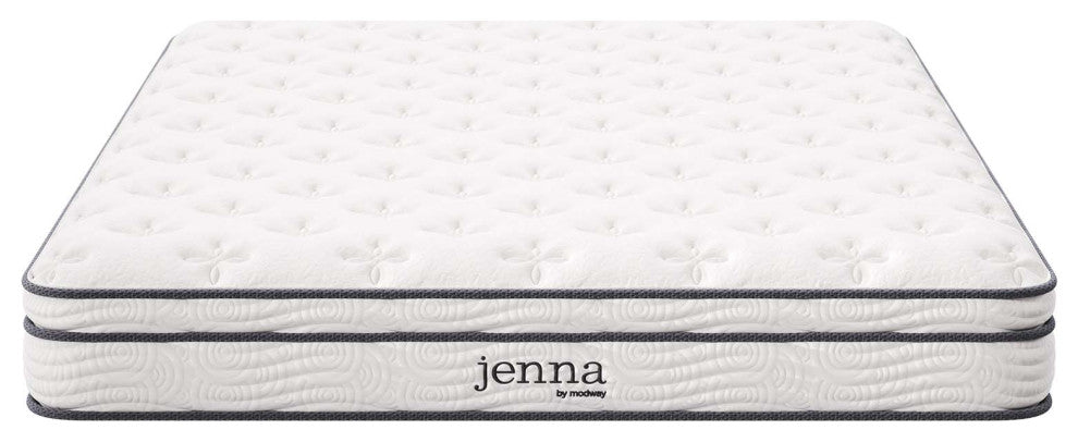 Jenna 8" Queen Innerspring Mattress MOD-6135-WHI