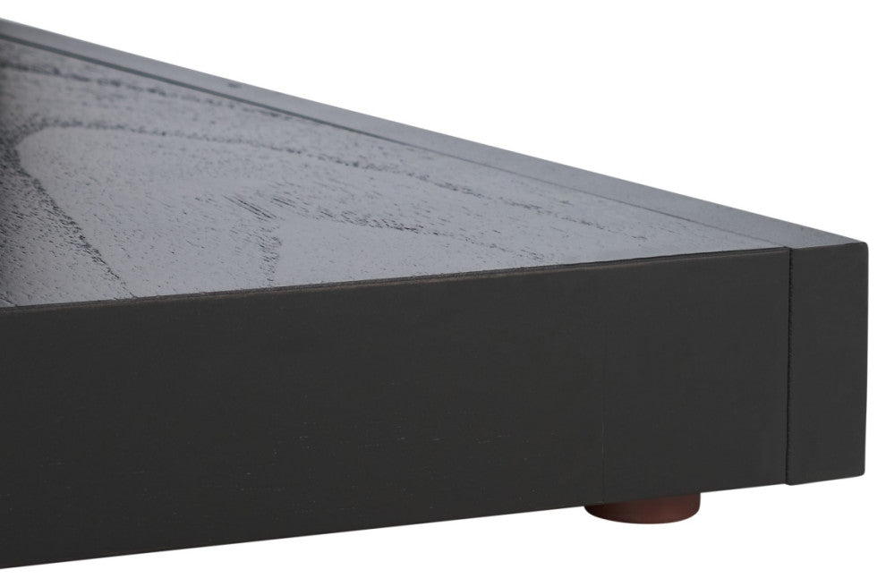 Safavieh Couture Tawney "C" Wood Accent Table, Black