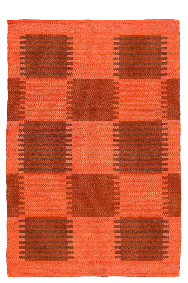 Scandinavian Reversible Over Dyed Rug, 4'x6'