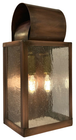 Coachman down light, Solid Copper Wall Lamp, Handmade in USA.