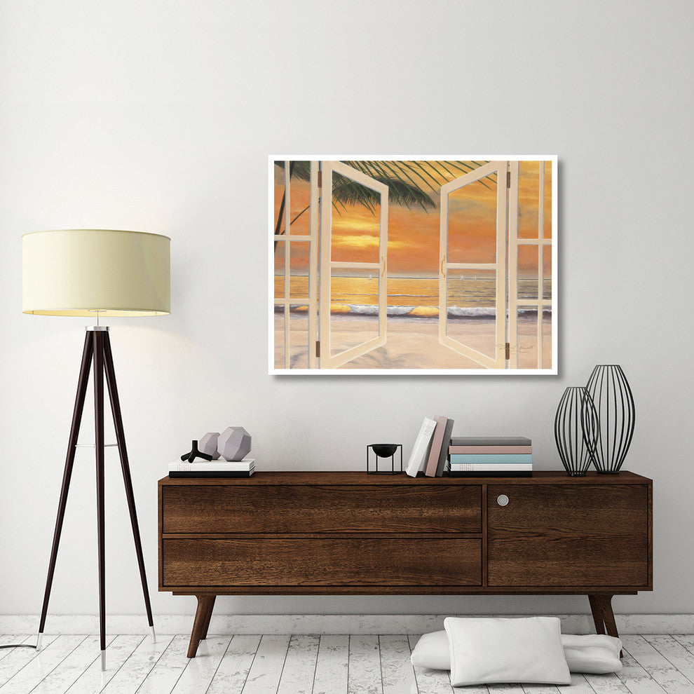 "Doorway To Paradise" Digital Paper Print by Diane Romanello, 50"x38"