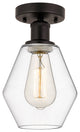 Innovations 616-1F-OB-G652-6 1 Light Semi-Flush Mount, Oil Rubbed Bronze