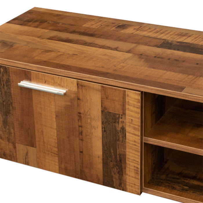 Living room TV cabinet MDF Walnut modern tv stand