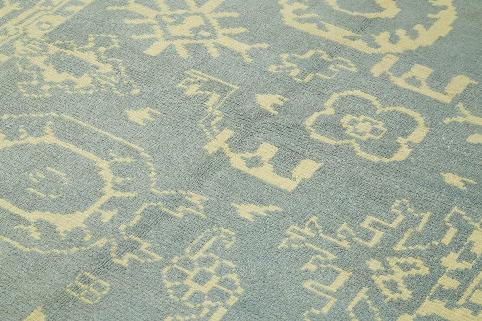 Rug N Carpet - Handmade Unique 7' 9'' x 9' 11'' Moroccan Area Rug