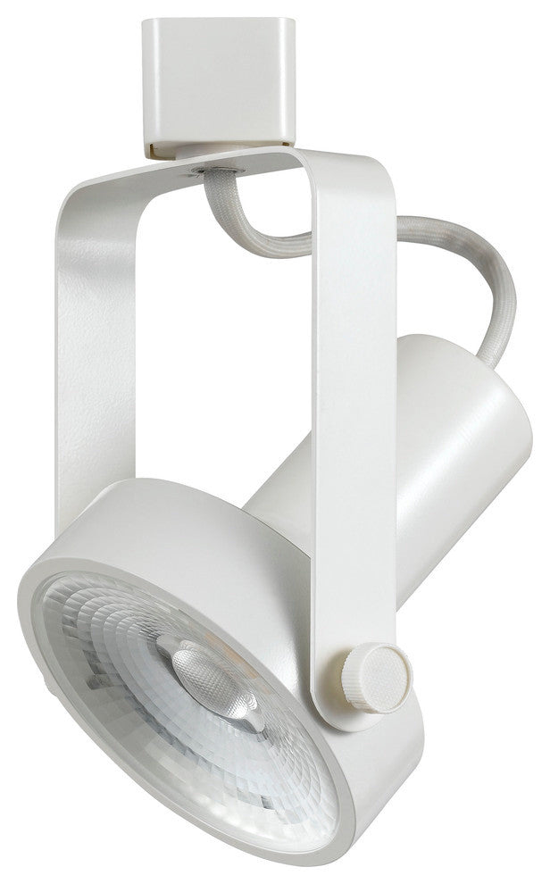 AC 17W 3300K 1150 Lumen Dimmable LED Track Fixture, White Finish