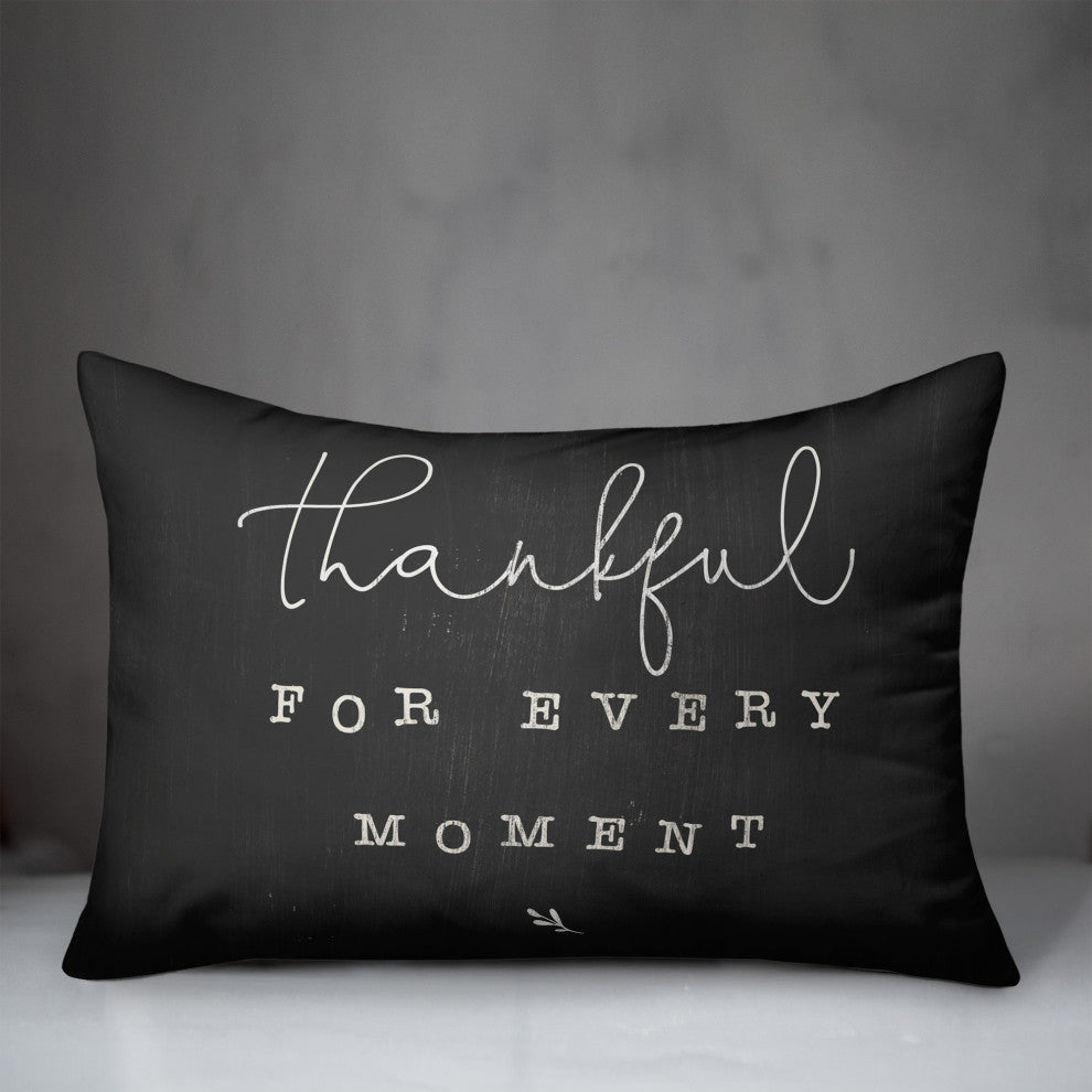 Happy Blessed Grateful 14x20 Spun Poly Pillow