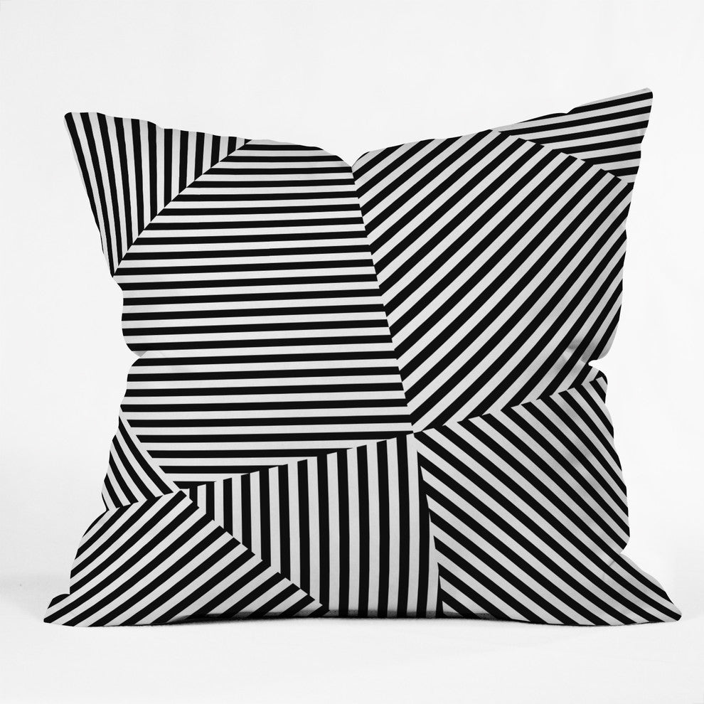 Three Of The Possessed Dazzle New York Outdoor Throw Pillow