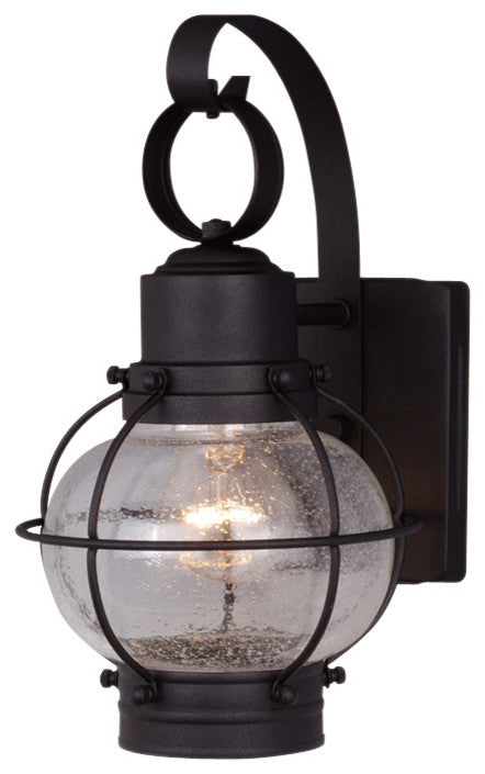 Chatham 7" Outdoor Wall Light Textured Black