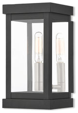 1 Light Outdoor Wall Lantern, Black
