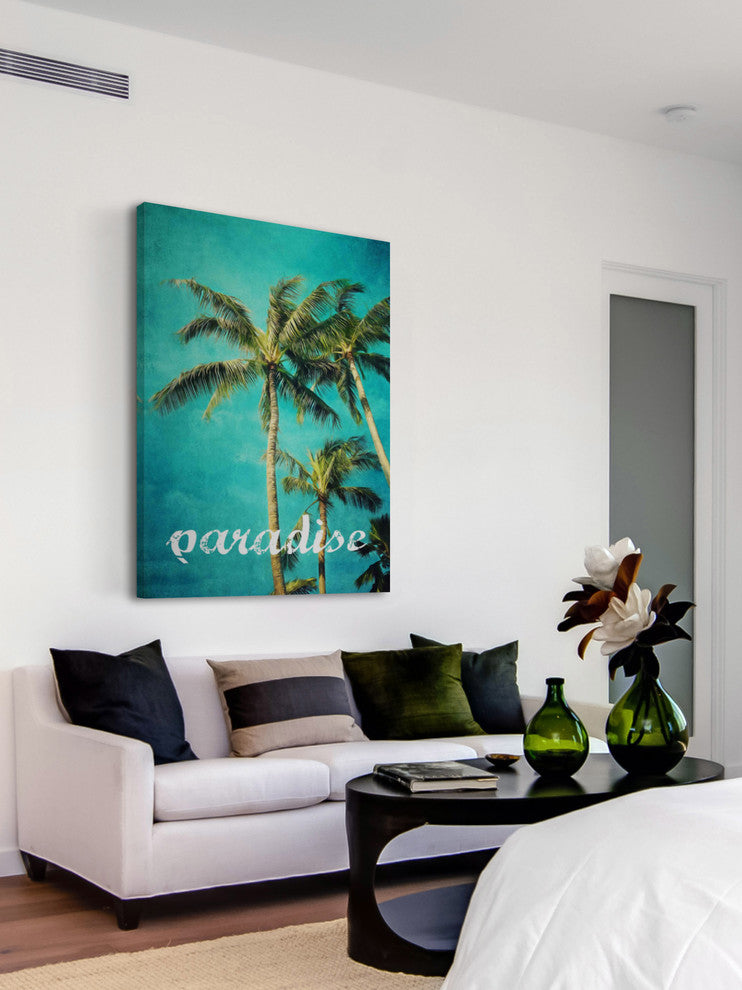 Marmont Hill, "Paradise" by Sylvia Cook Painting Print on Wrapped Canvas, 16x24