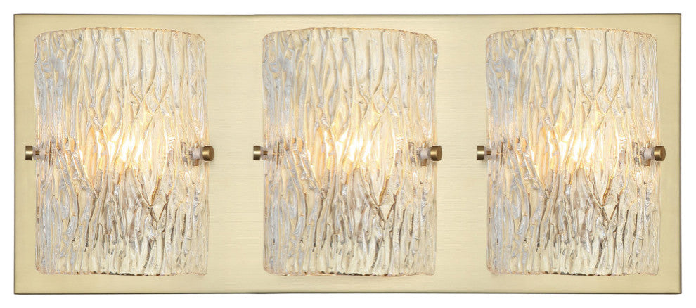 Morgan 3-Lt Bath - Satin Brass