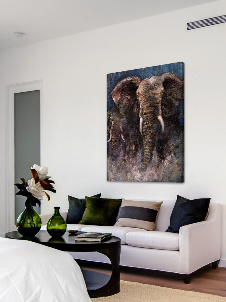Marmont Hill, "The Leader" by Bergerac Painting Print on Wrapped Canvas, 12x18