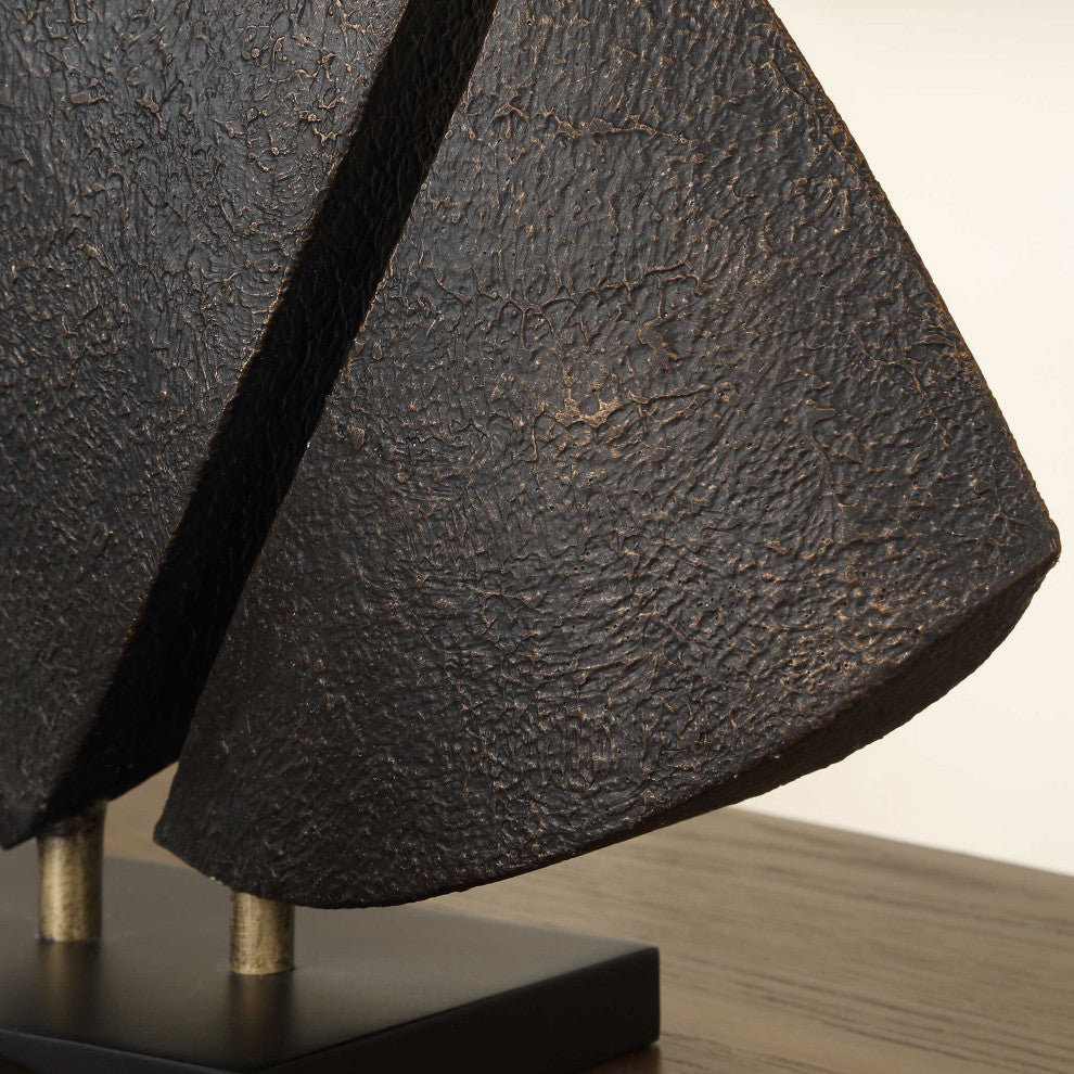 Uttermost Wind Crest Dark Bronze Sculpture