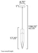 ET2 Quartz LED Pendant E31242-20PC
