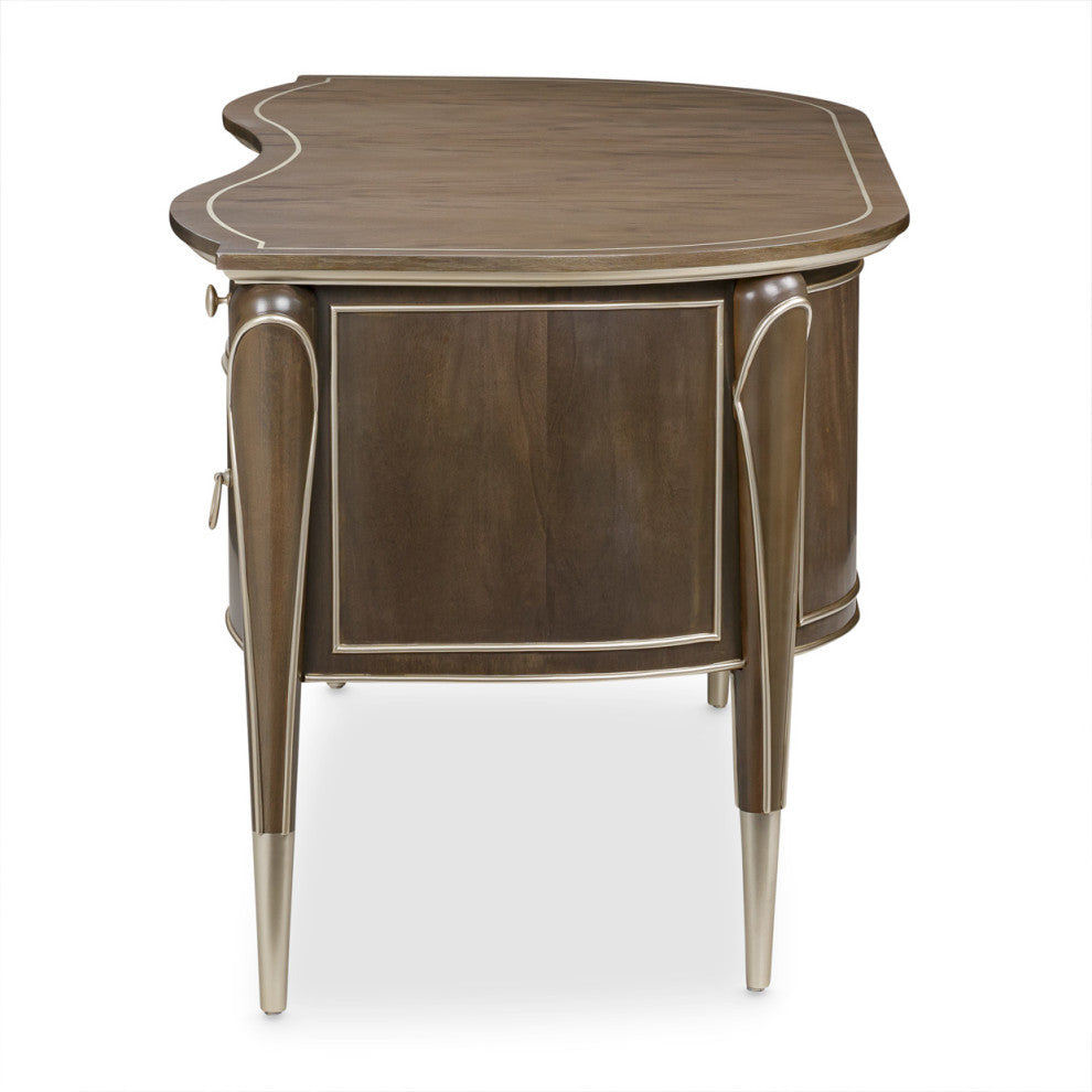 Villa Cherie Desk - Hazelnut