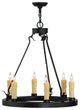 24 Wide Deina 6 Light Chandelier